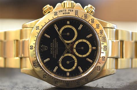 rolex daytona tutto oro giallo|rolex daytona nero.